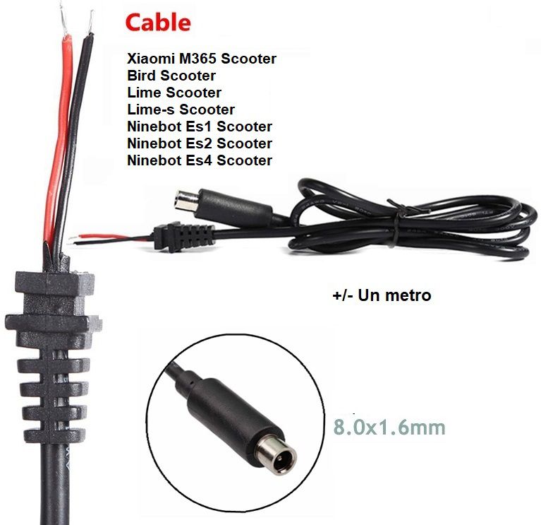 Cable Conector M365 8x5.6mm